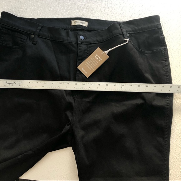 Madewell Petite 10" High-Rise Skinny Jeans in Carbondale Wash Size 37 Petite - Picture 10 of 13